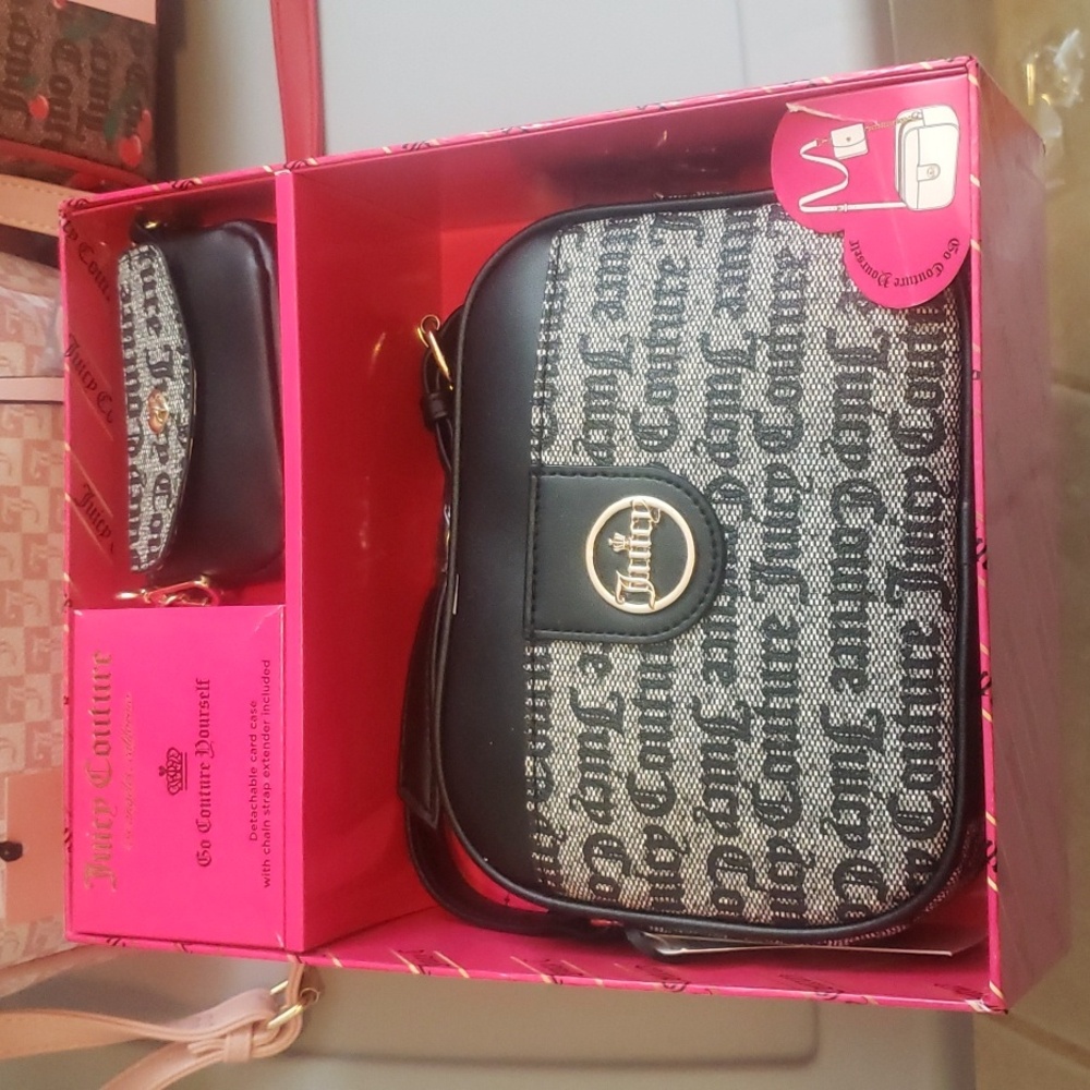 Juicy Couture camera crossbody & coin purse